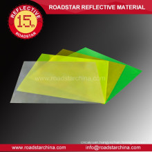 Multicolour warning prismatic reflective sheet